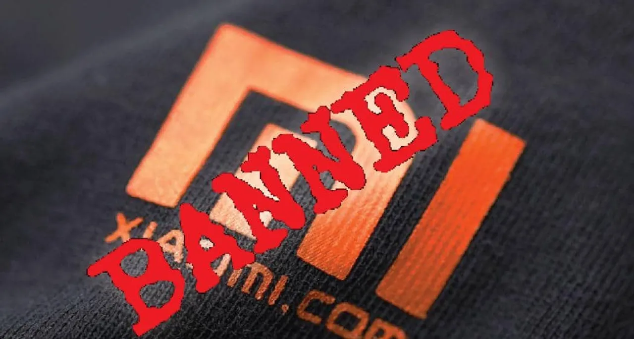 Xiaomi banned from selling handsets in India