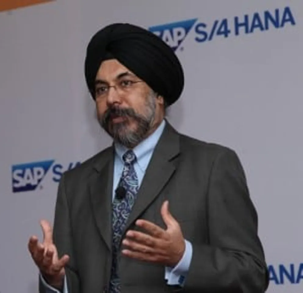 Ravi Chauhan Managing Director SAP India x