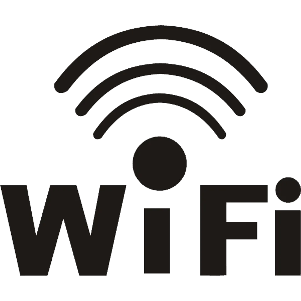 wifi sticker logo uitgesneden signaal