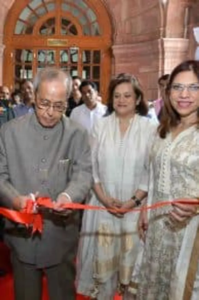 Navachara..Intel .Powered.Museum.inaugurated.by .Honourable.President.of .India .Shri .Pranab.Mukherjee.today .at .Rashtrapati.Bhawan.in .the .presence.of .De