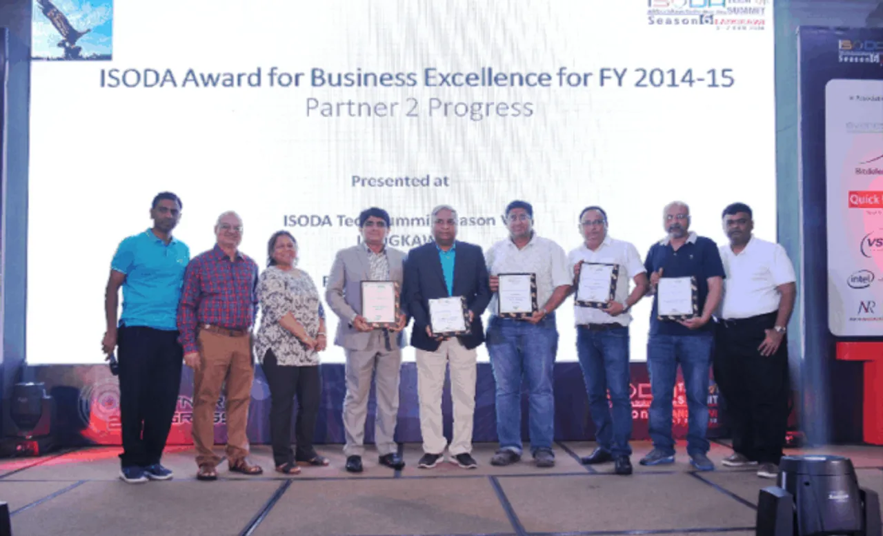 Awardees at ISODA Tech Summit