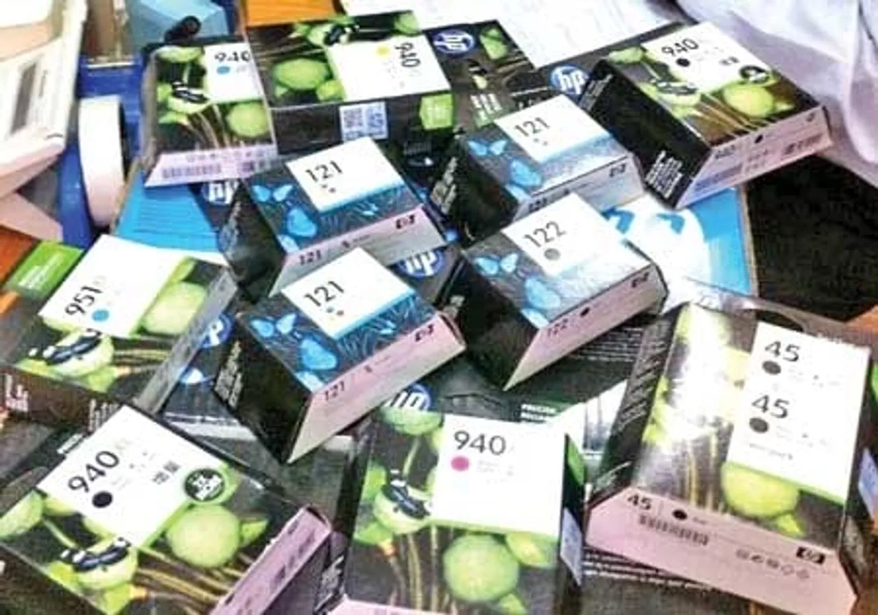 Counterfeit HP supplies busted, Officials raid across 38 cities