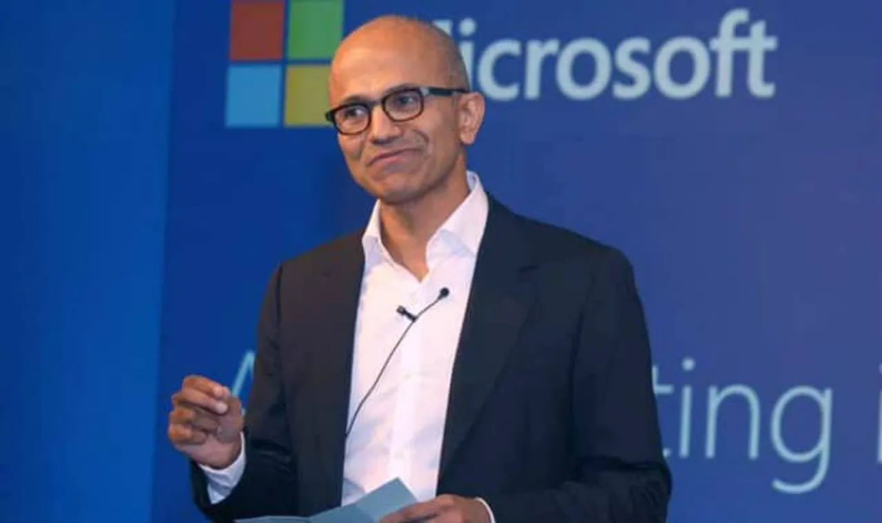 It is all about celebrating technology India creates -Microsoft CEO Satya Nadella
