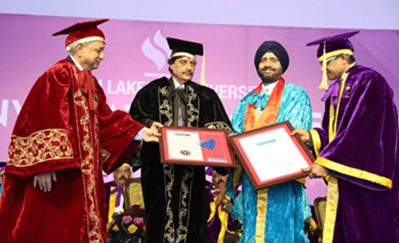 Gurmit Singh, VP & MD, Yahoo India conferred with Honorary Degree of Doctor of Arts