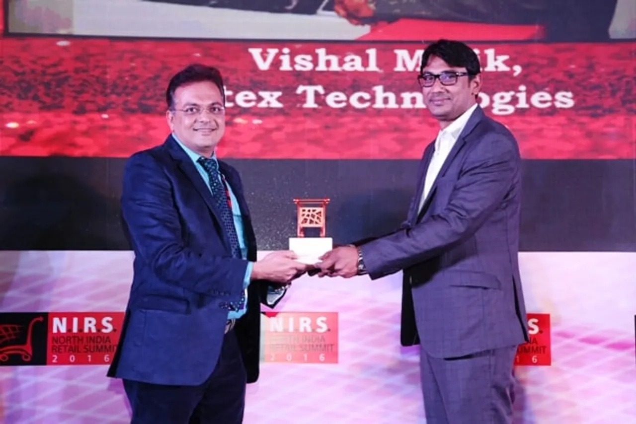 Intex Smart World Bags Retail Excellence Award at North India Retail Summit