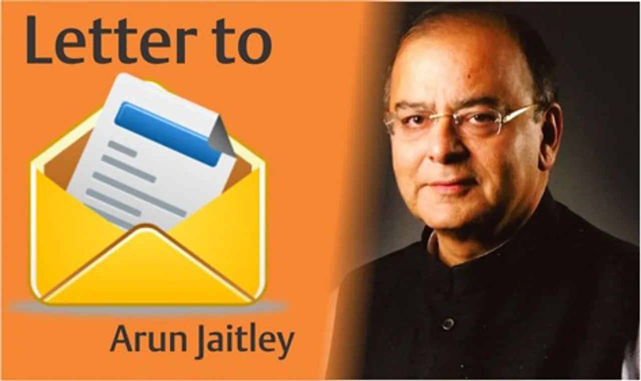 Letter to Arun Jaitley new