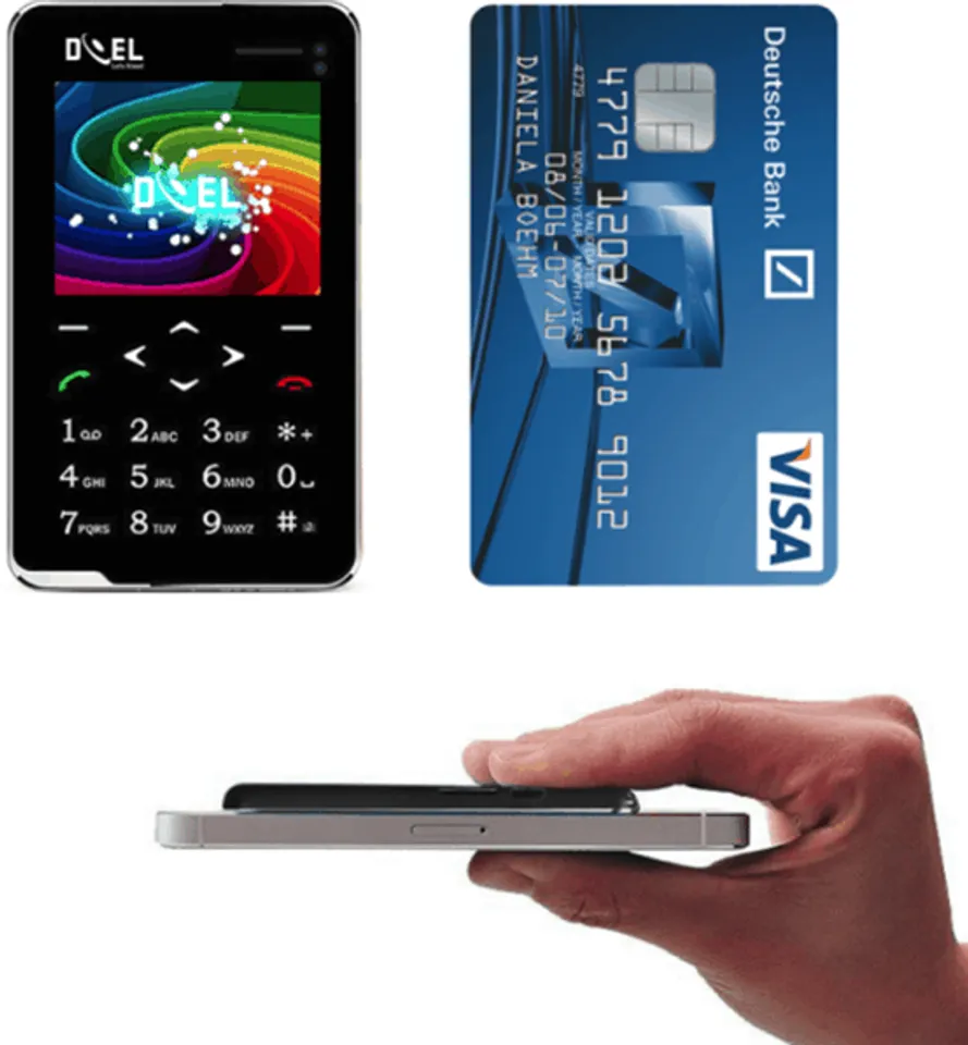 DOEL Unveils Card Feature Phone: An Ultra Slim Credit Card Sized GSM enabled Phone