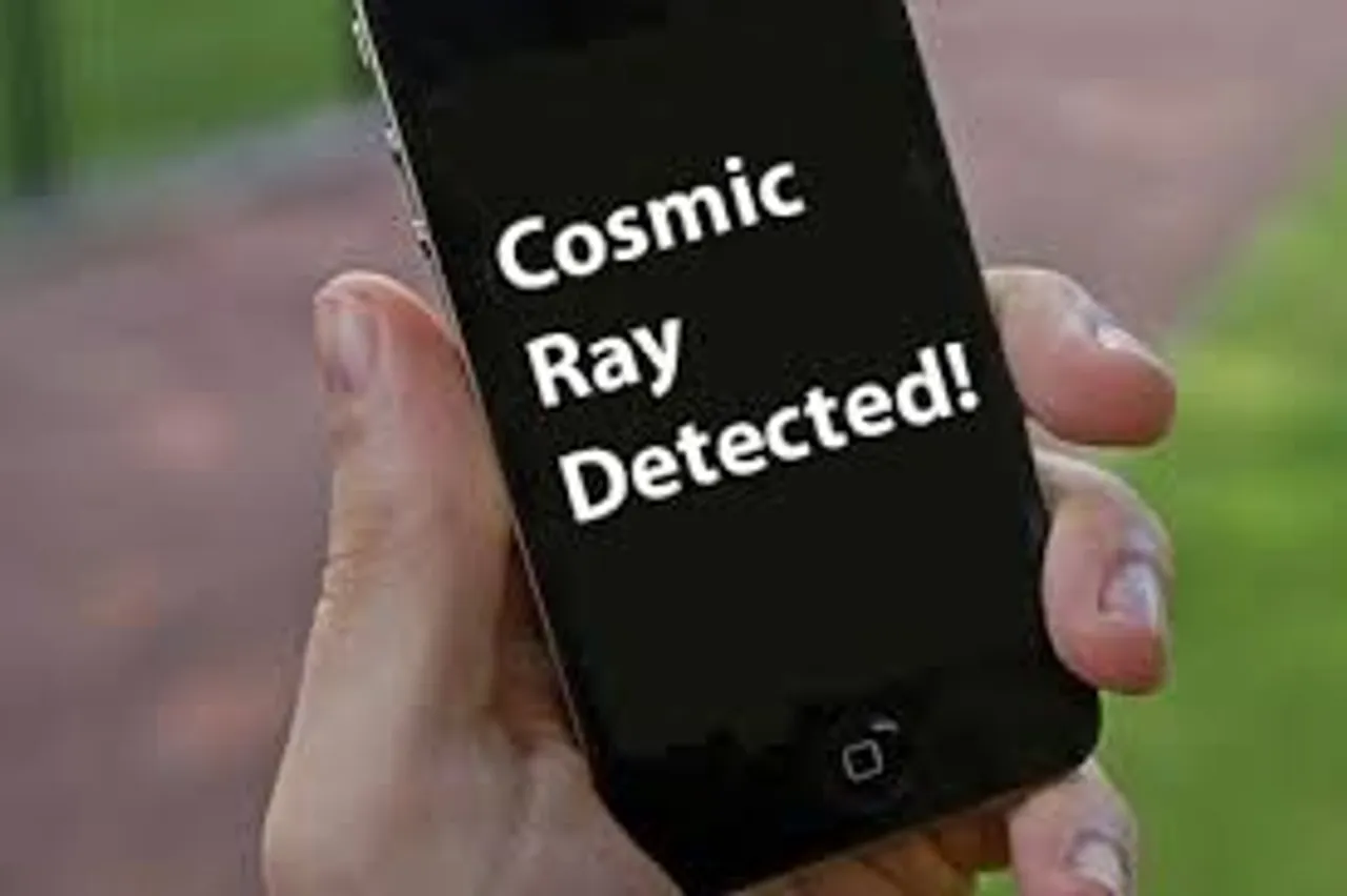 Next time your Smartphone freezes! Blame cosmic rays