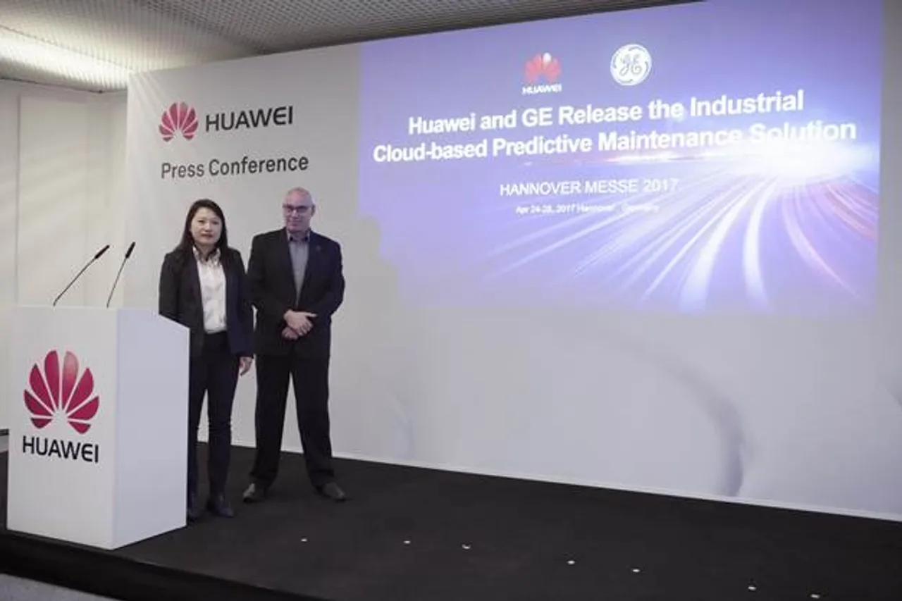 Huawei and GE Release Industrial Cloud-based  Solution