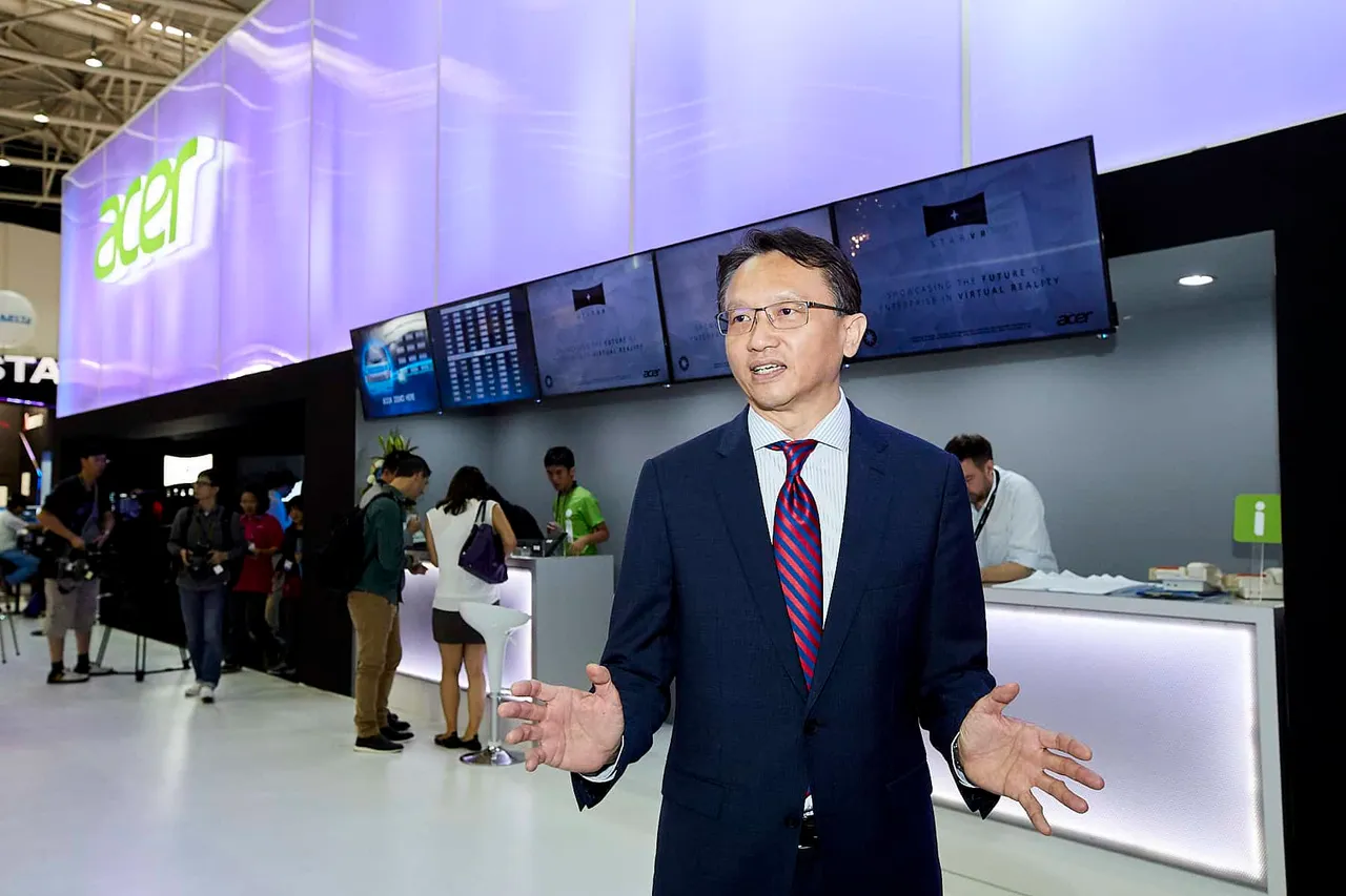 Acer Corporate President and CEO Jason Chen