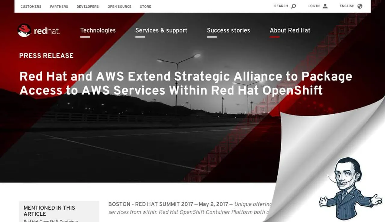 Red Hat extends Strategic Alliance with AWS