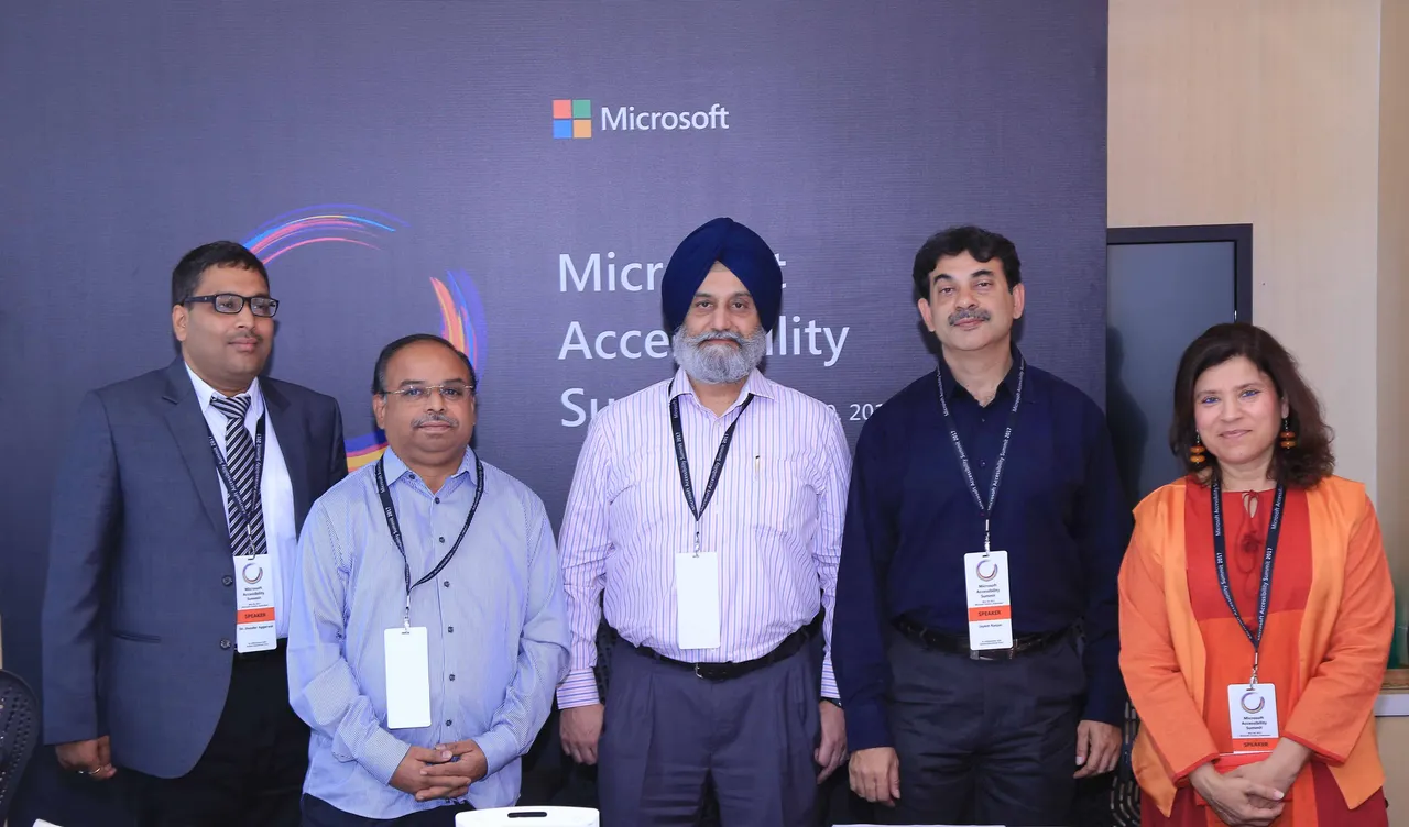 Picture Microsoft India Accessiblity Summit