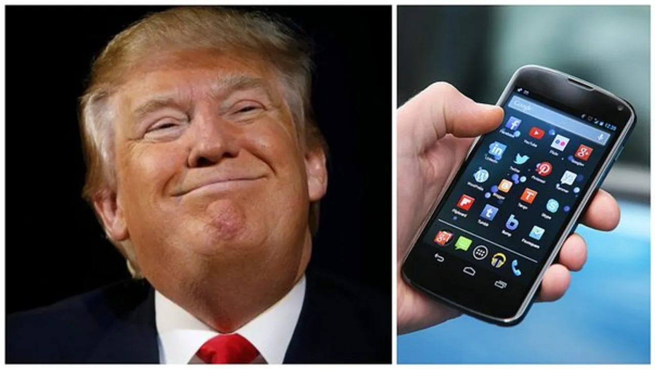 donald trump and phone