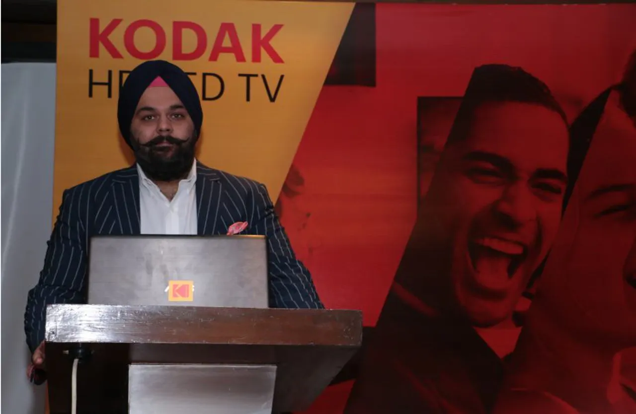 Mr. Avneet Singh Marwah Director and CEO of Super Plastronics Pvt. Ltd a Kodak brand license partner