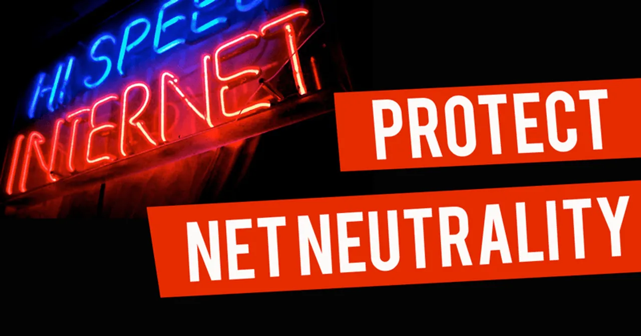 save net neutrality neon