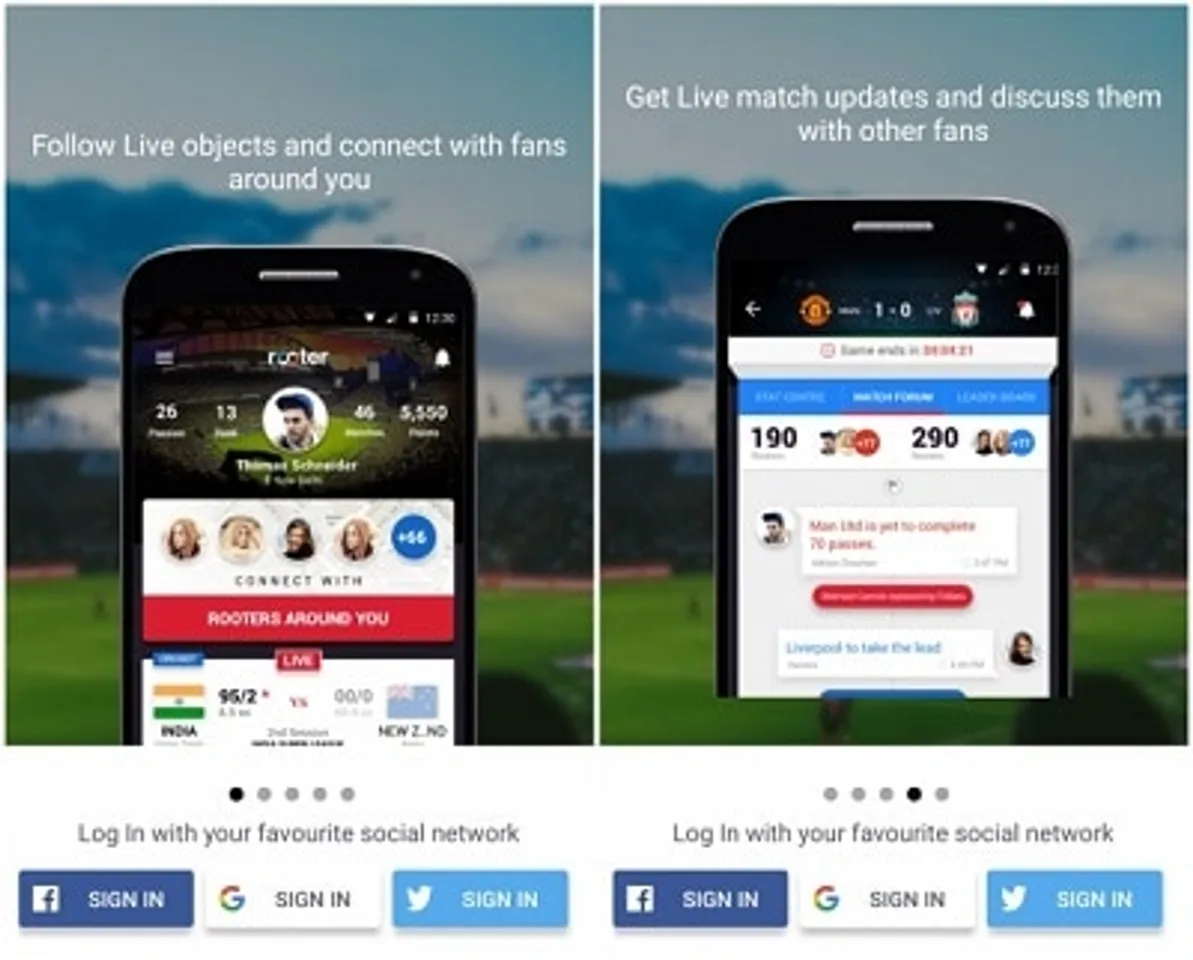 Rooter has become one of the Top 10 Sports Apps on Google Play within a year