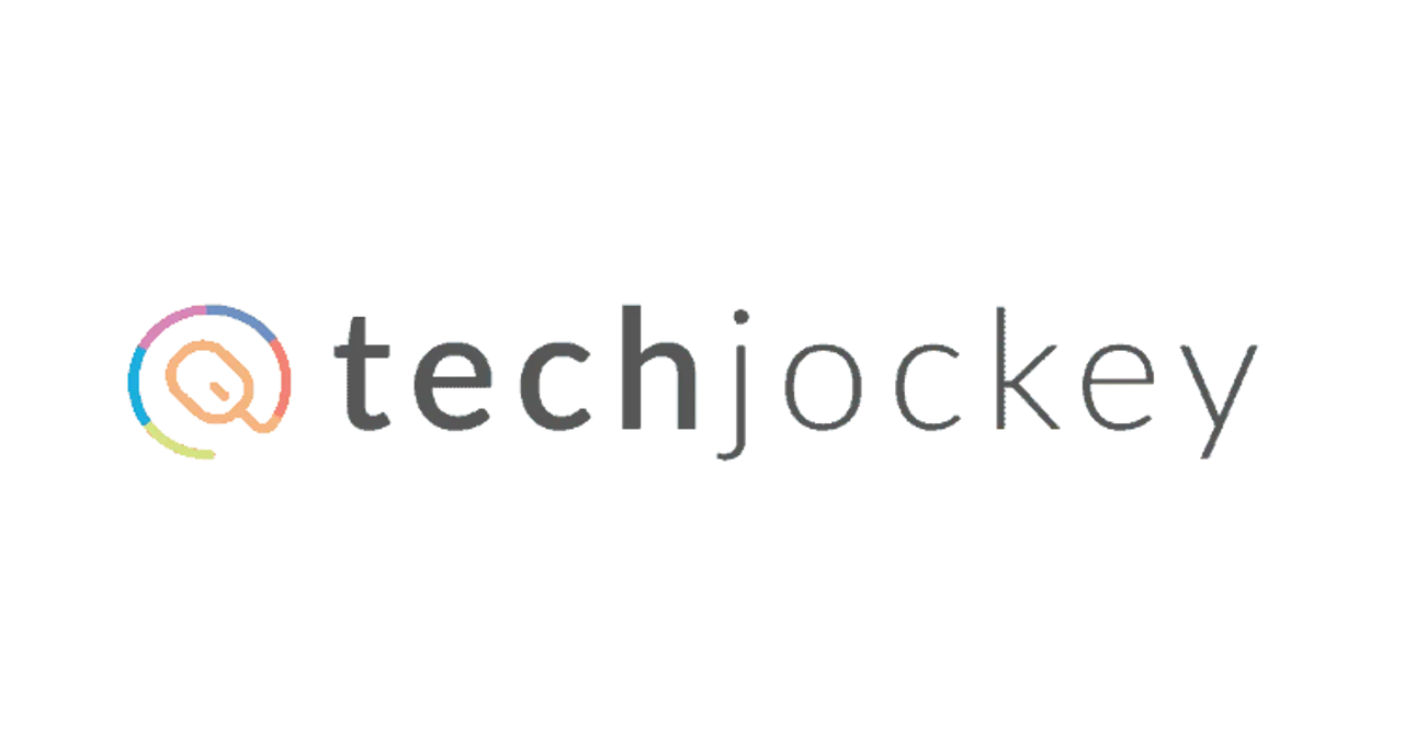 Techjockey logo light bg