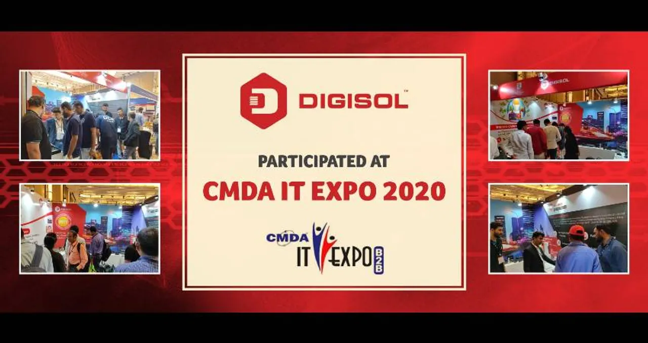 Digisol Showcased its IT Networking Solution in CMDA IT Expo 2020