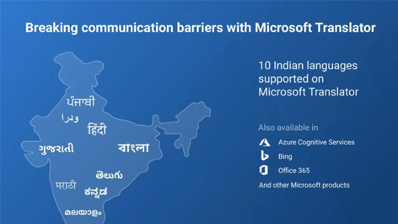 Microsoft adds five Indian languages to Microsoft Translator