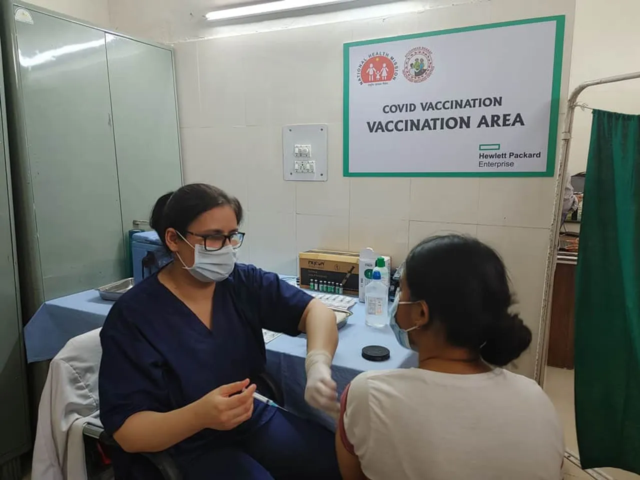 HPE Builds 53 Corona Vaccination Centres Across 6 States in India