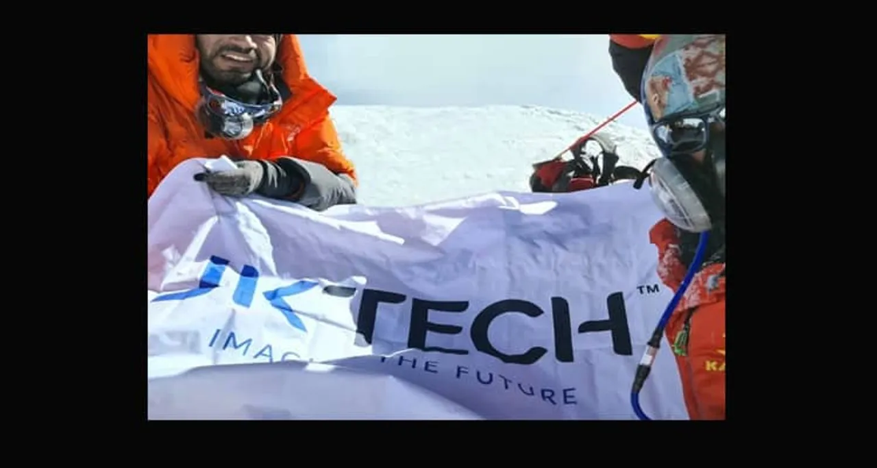 JK Tech Builds Brand Image from the Summit of Mount Everest