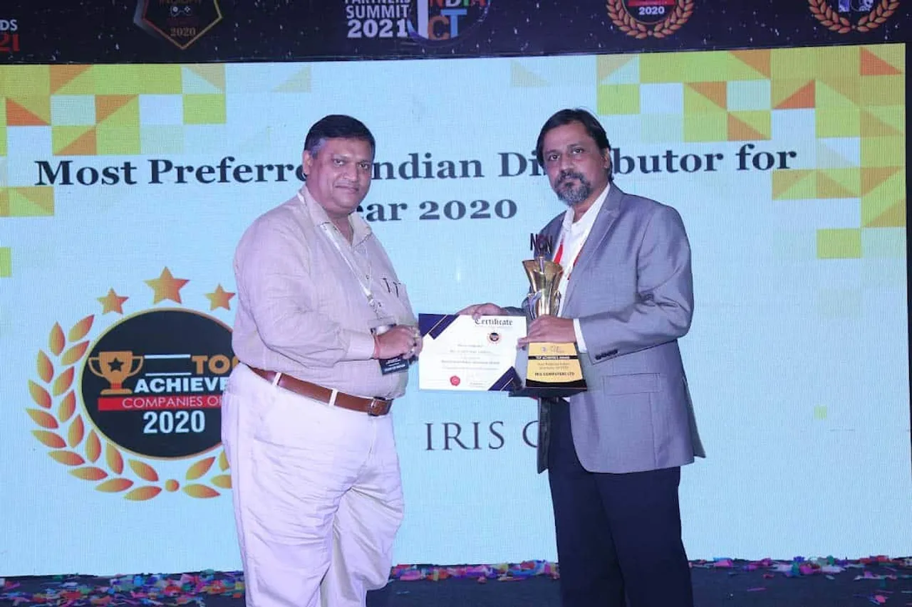 Iris Global gets Most Preferred Indian Distributor Award 2020