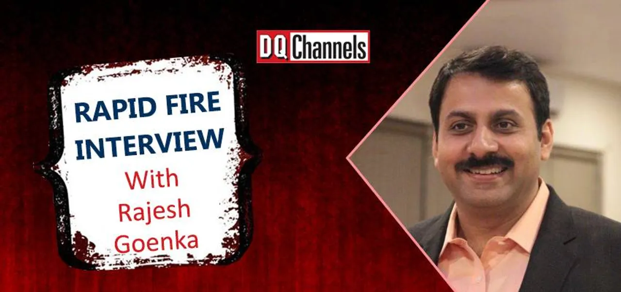 Rapid Fire Interview Rajesh Goenka