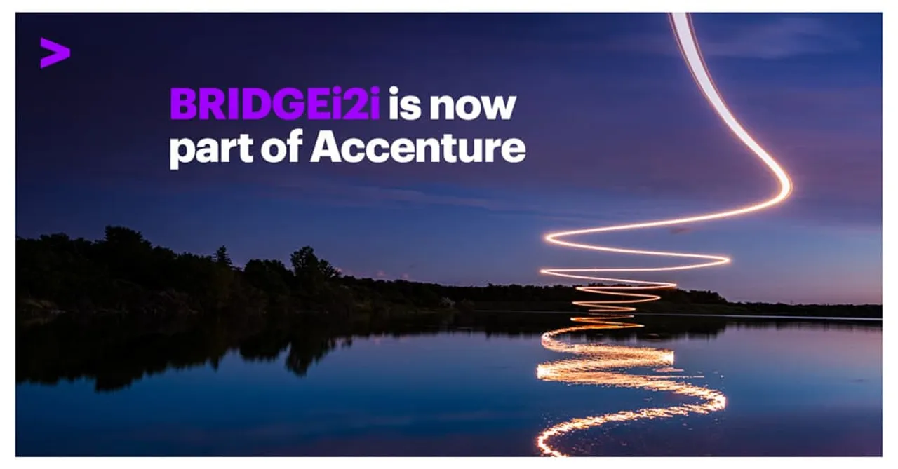Accenture Completes its Acquisition of BRIDGEi2i from Bangalore