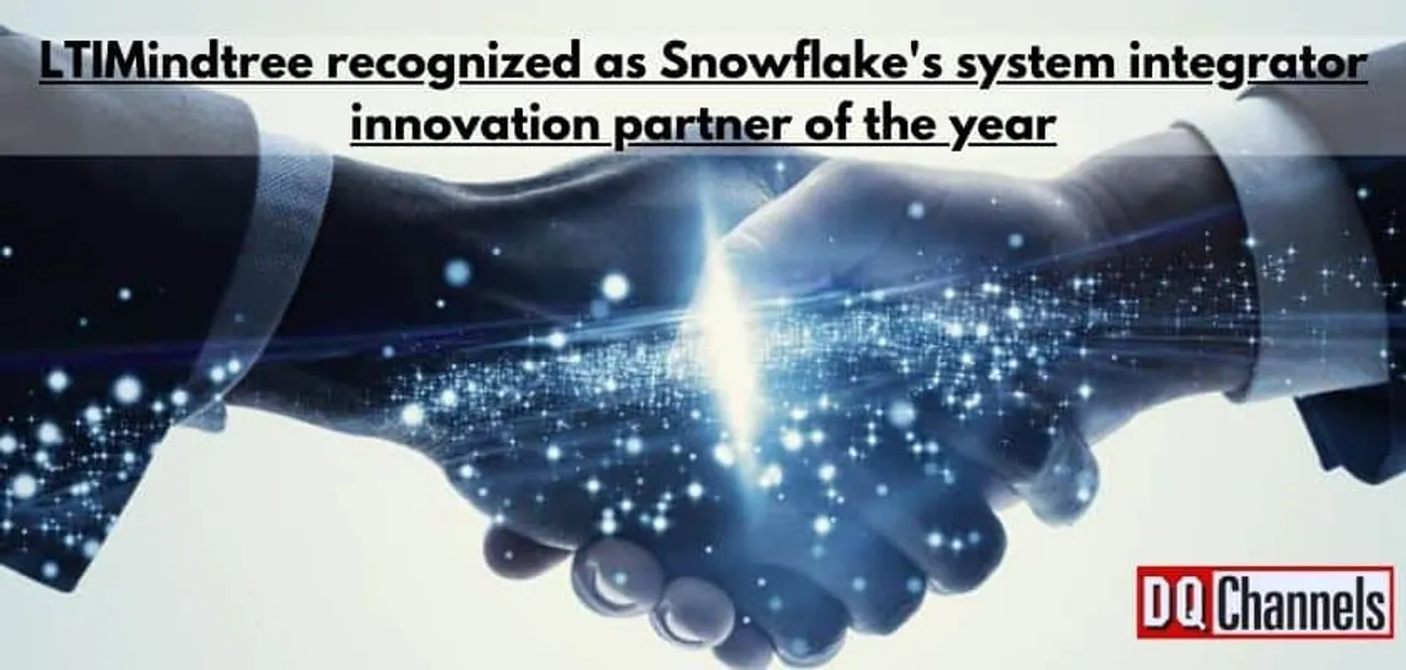 LTIMindtree recognized as Snowflakes system integrator innovation partner of the year