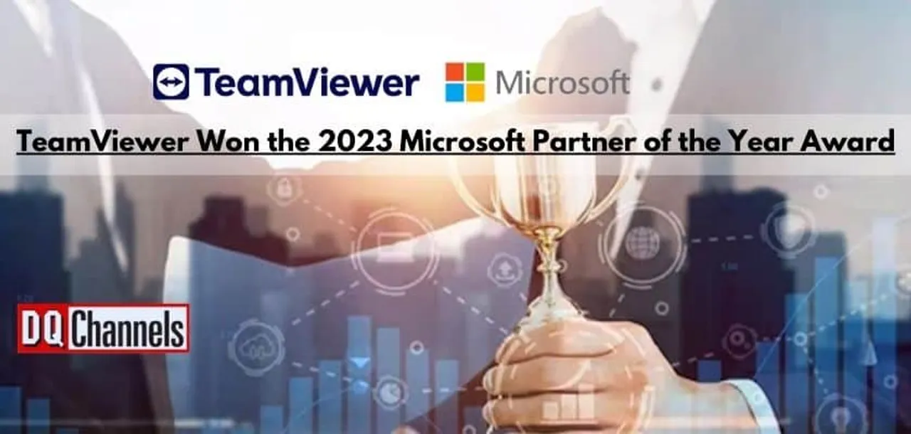 TeamViewer Won the 2023 Microsoft Partner of the Year Award