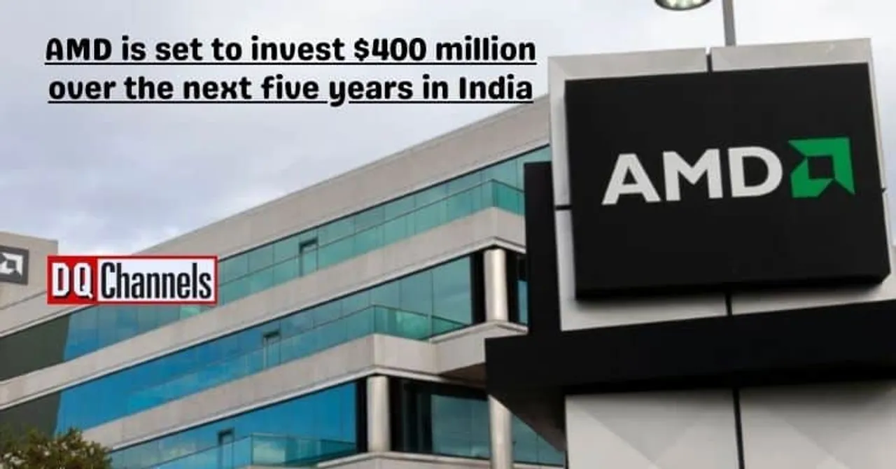 AMD is set to invest 400 million over the next five years in India 1