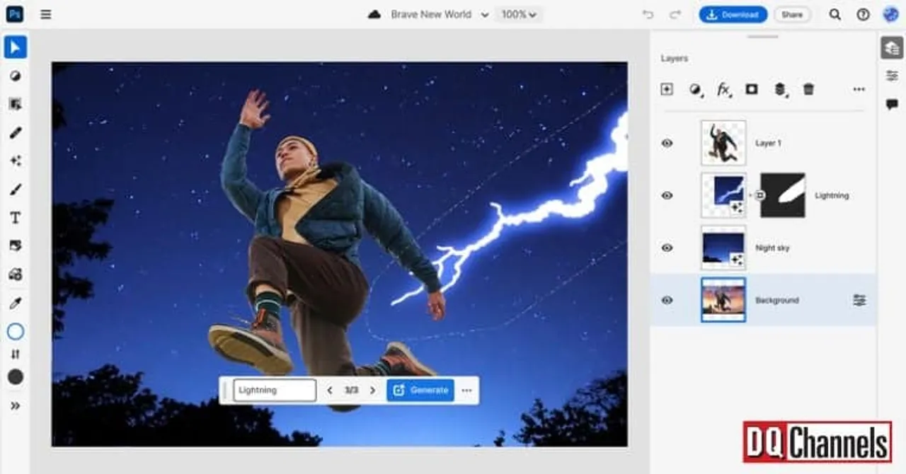 Adobe Express & Photoshop Transform Chromebook Plus Creativity