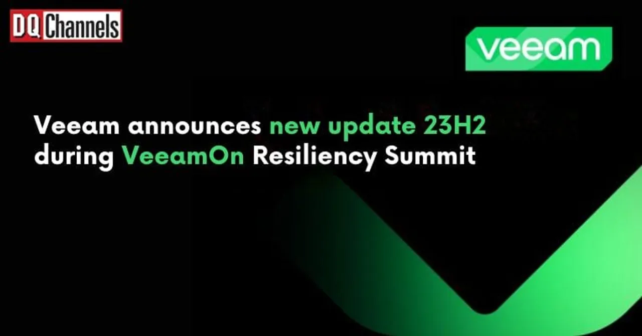 Veeam announces new update 23H2 during VeeamOn Resiliency Summit