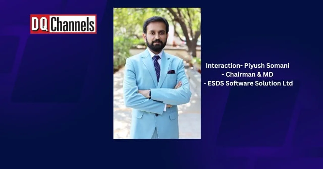 Interaction Piyush Somani Chairman MD ESDS Software Solution Ltd1