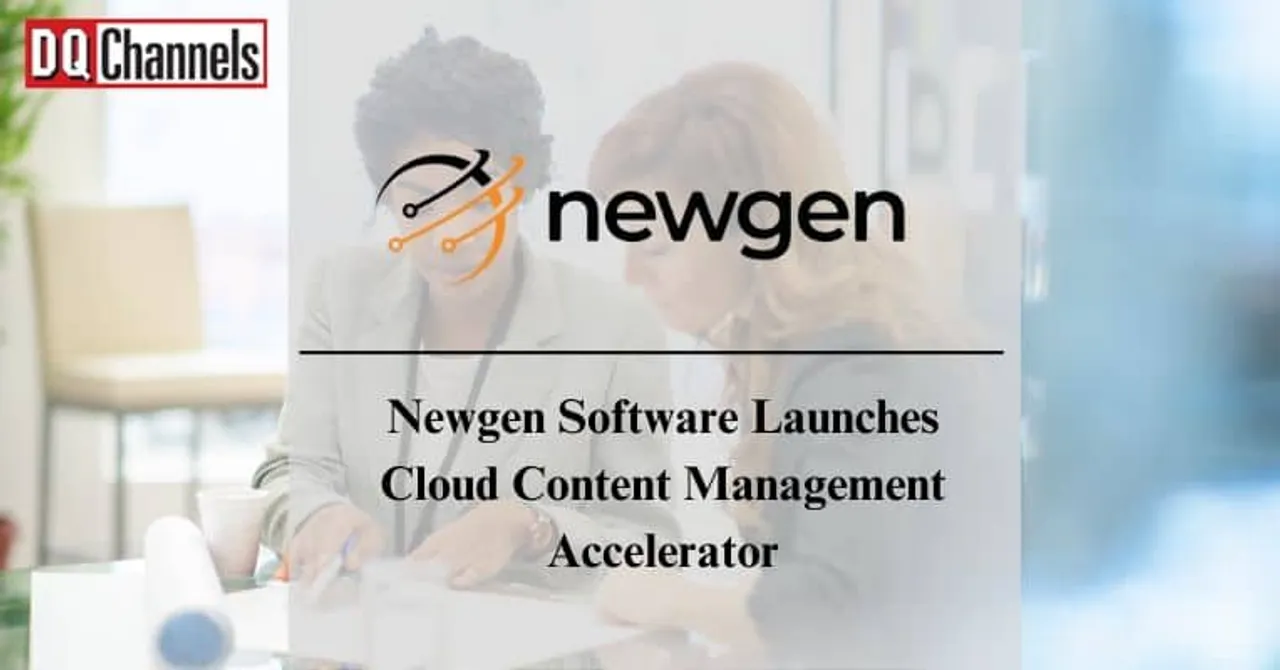 Newgen Software Launches Cloud Content Management Accelerator 1