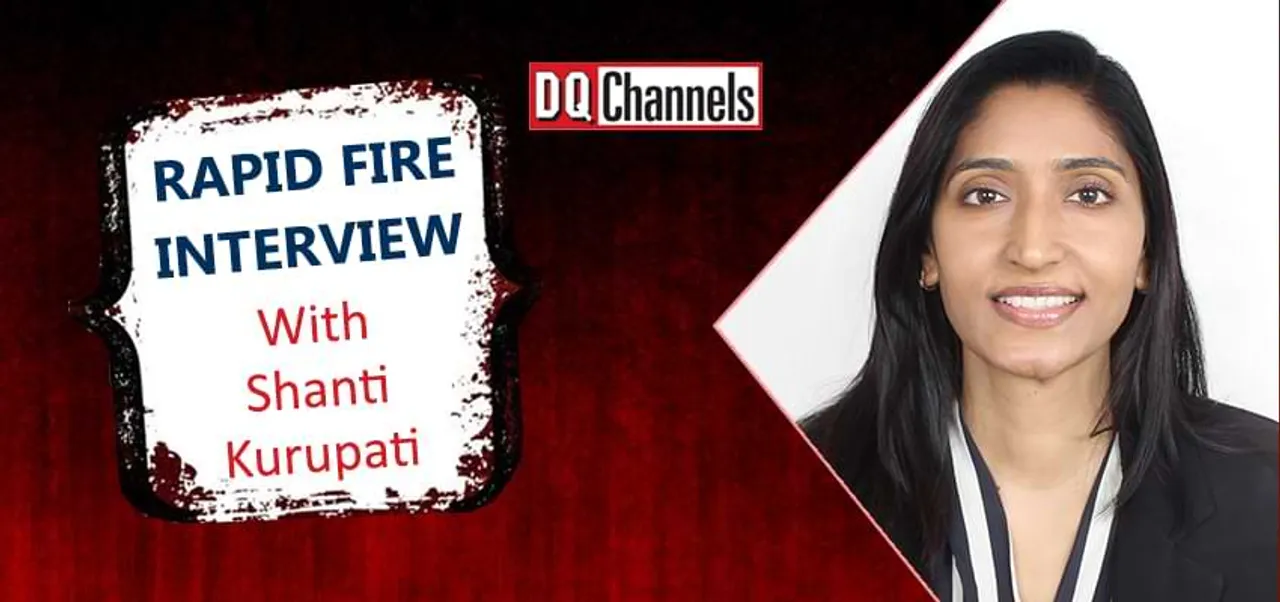 Rapid Fire Interview - Shanti Kurupati, Director of Product Development, Go-To-Market Technology, Intuit
