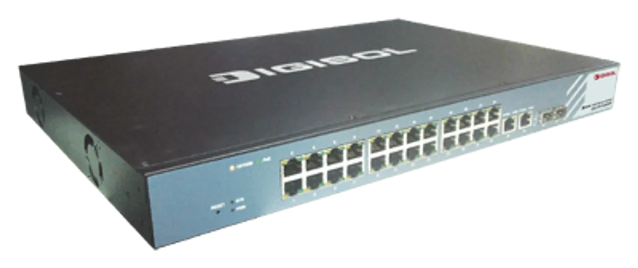 DIGISOL launches 24 Port Fast Ethernet Layer 2 PoE+ Switch