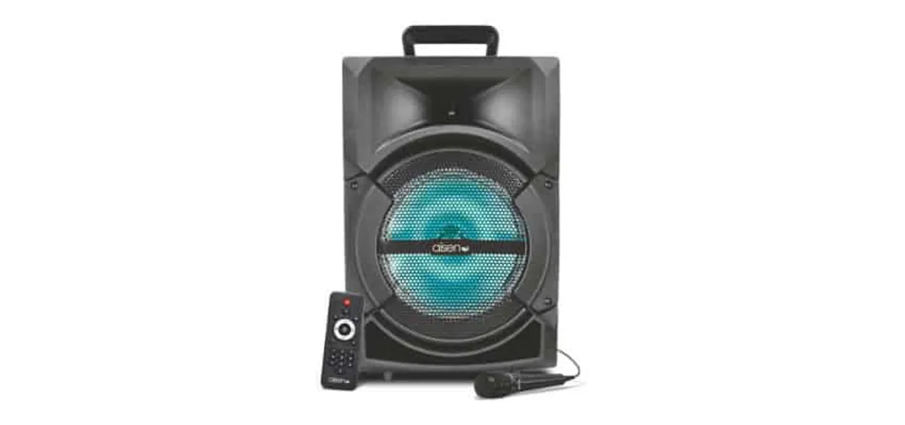 Aisen launches its super compact 20.5 cm ‘A02UKB600’ Trolley Speaker with in-built battery, priced for Rs. 3990/-