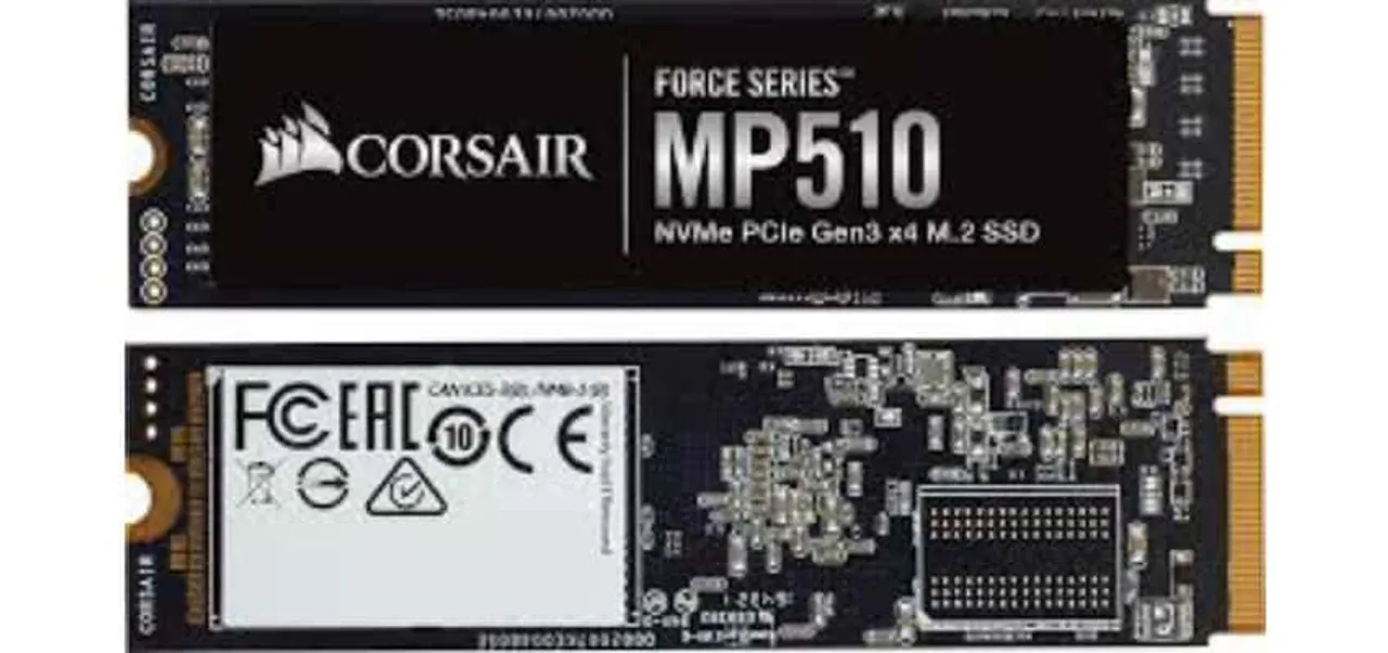 CORSAIR Launches Force Series MP510  M.2 PCIe NMVe SSD