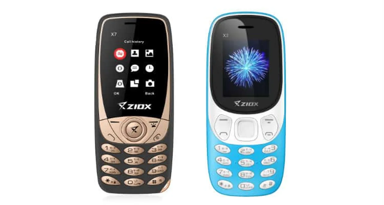 Ziox Mobiles Launches X7 and X3 Feature Phone