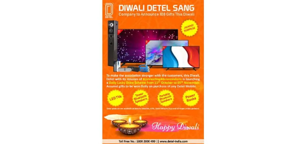 Detel announces lucrative offers for its customers this Diwali