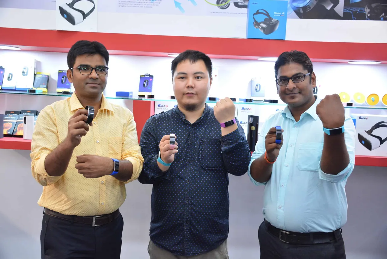 Bingo Technologies unveils fitness bands F1 & F2 at the Gifts World Expo 2017