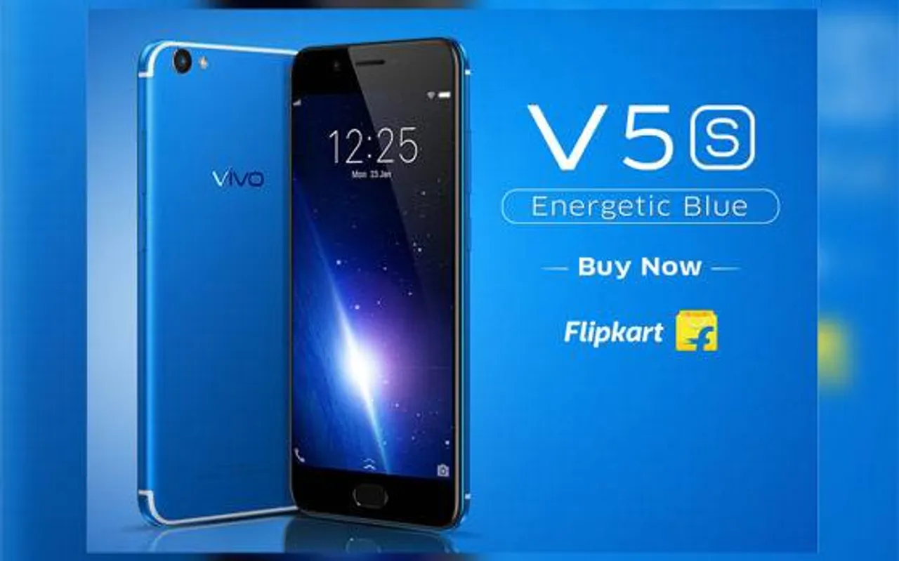 Now Avail Vivo V5s in Energetic Blue Colour Variant
