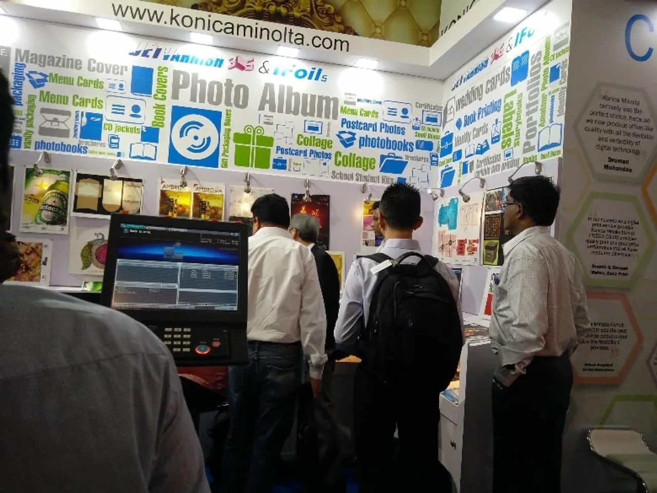 Konica Minolta made its presence felt at Digi-Image Photo and Video Exhibition