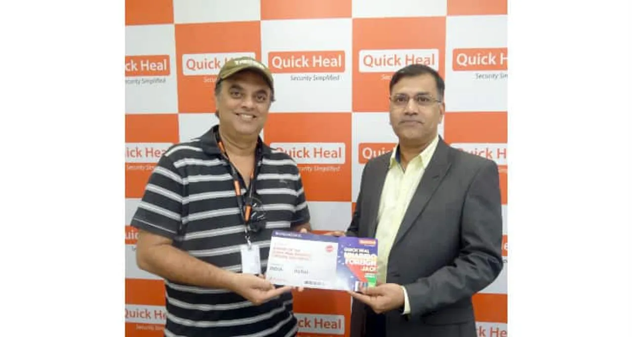 Quick Heal Customer Cawas M Daruwala wins a Free Trip to Dubai
