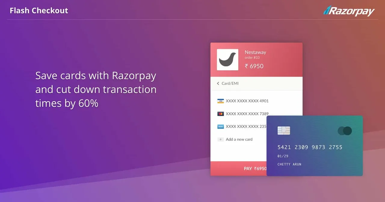 Razor debuts “Flash Checkout”