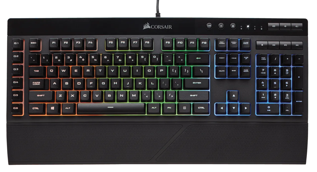 Vibrant and Capable - Corsair Unveils K55 RGB Gaming Keyboard