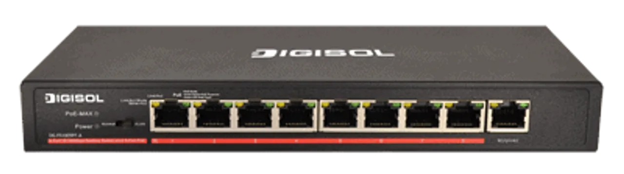 DIGISOL launches 8 PoE Ports Ethernet Unmanaged Switch