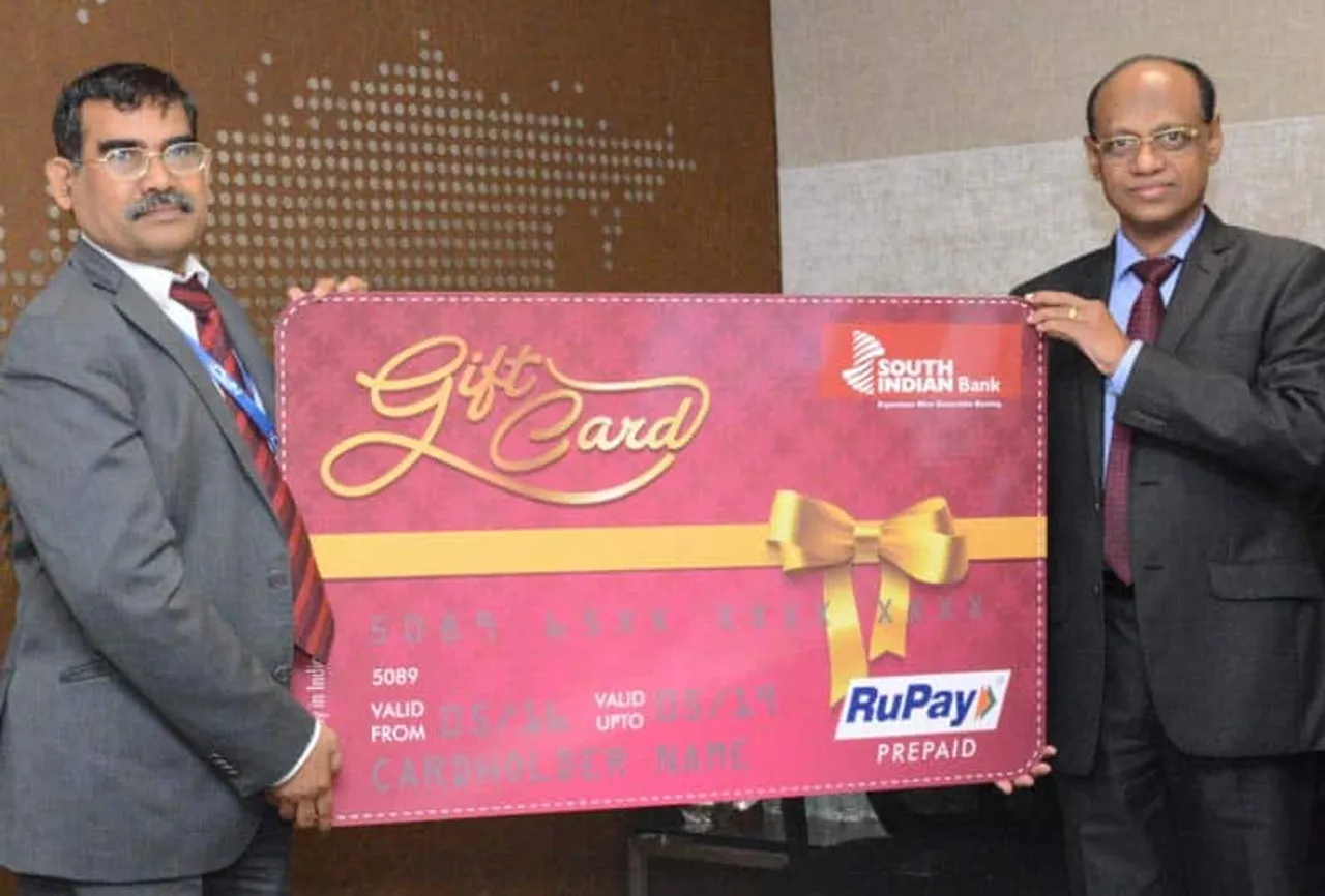 South Indian Bank Launches ‘RuPay’ Prepaid, Gift Cards