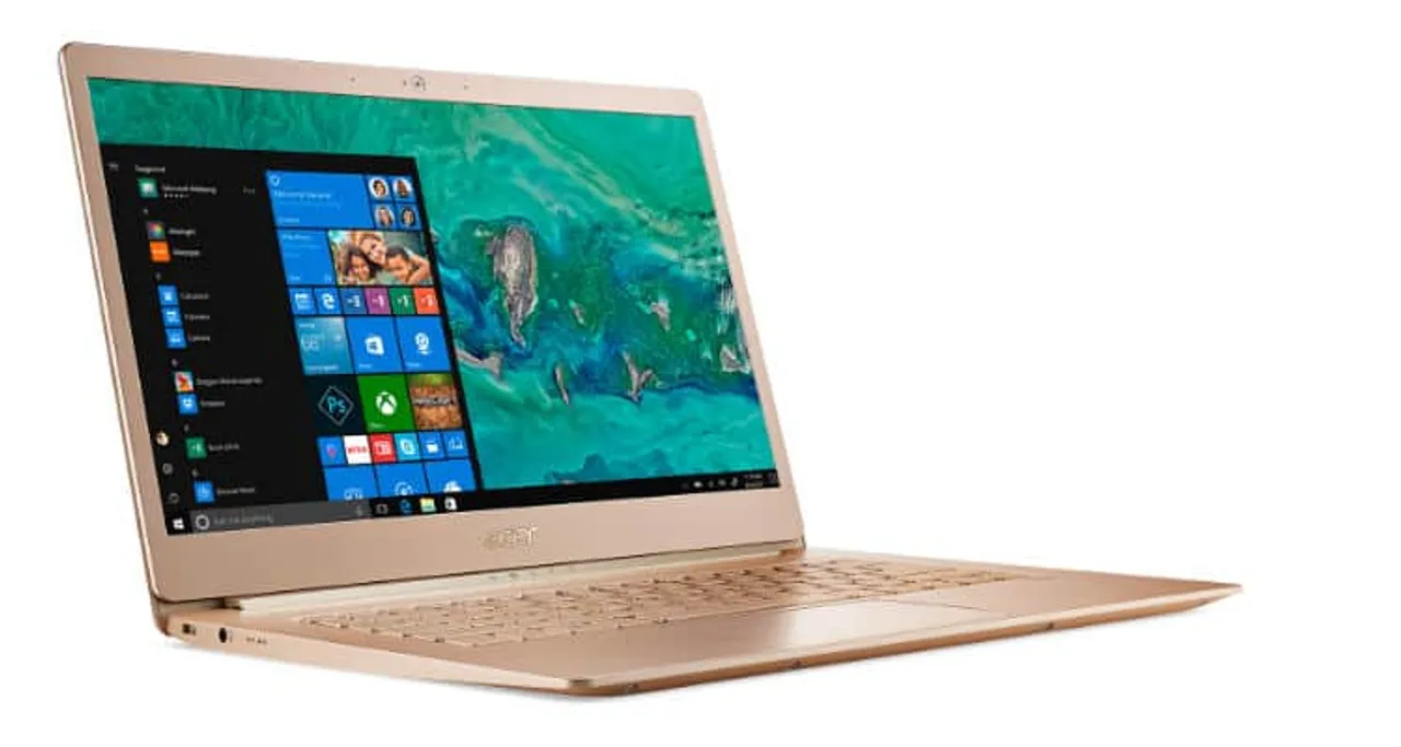 Acer Launches incredible 970gms laptop – The Acer Swift 5